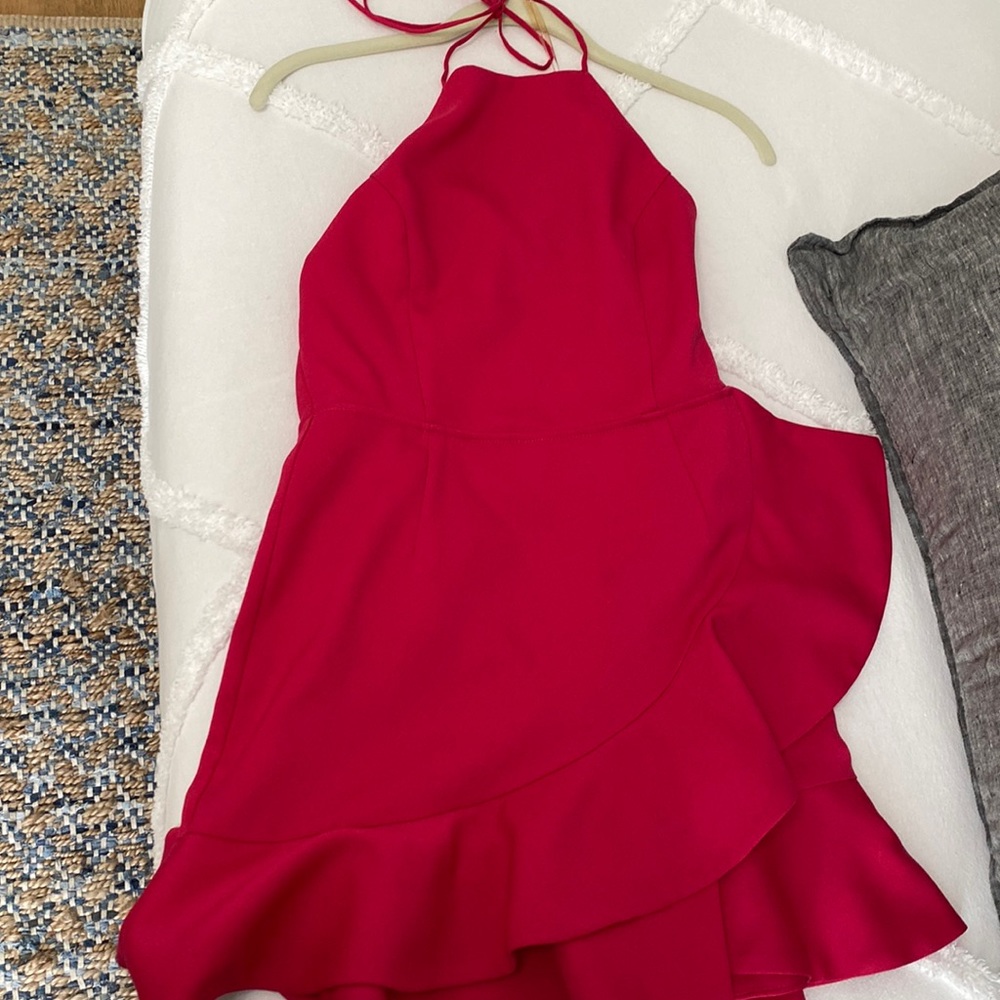 Cute backless NBD dress